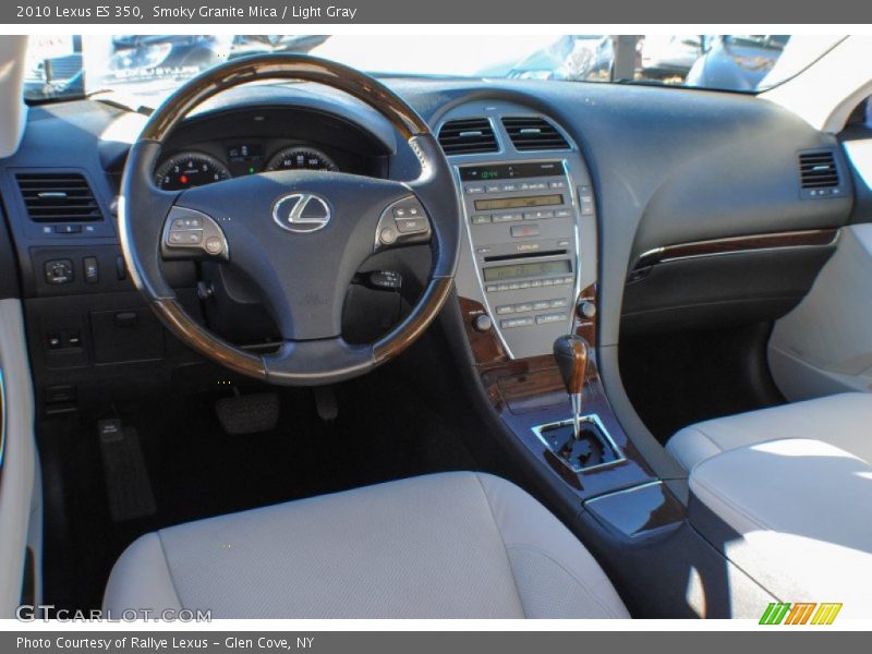 Smoky Granite Mica / Light Gray 2010 Lexus ES 350