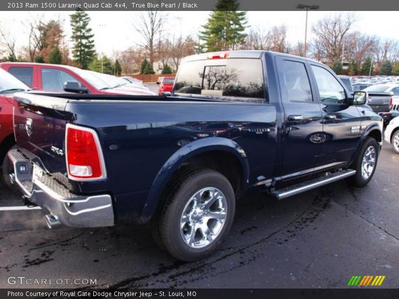  2013 1500 Laramie Quad Cab 4x4 True Blue Pearl