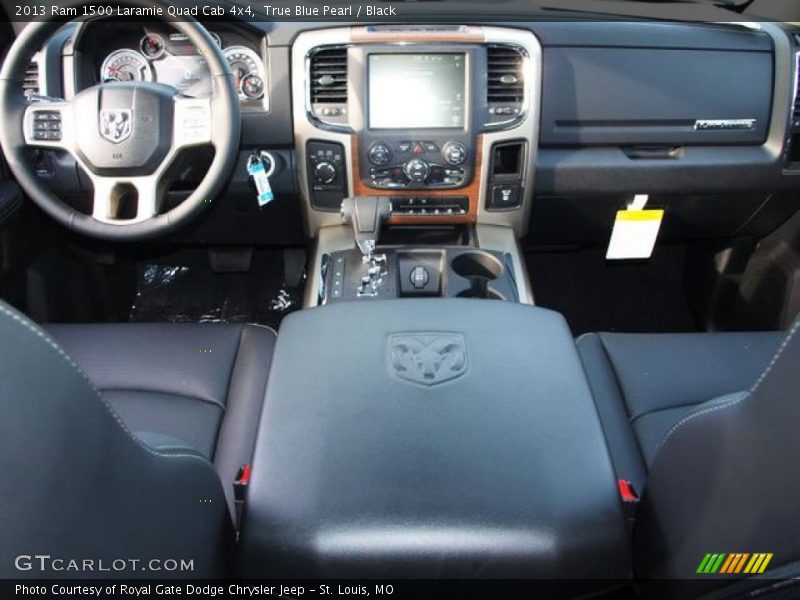 Dashboard of 2013 1500 Laramie Quad Cab 4x4