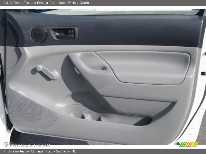 Super White / Graphite 2013 Toyota Tacoma Regular Cab