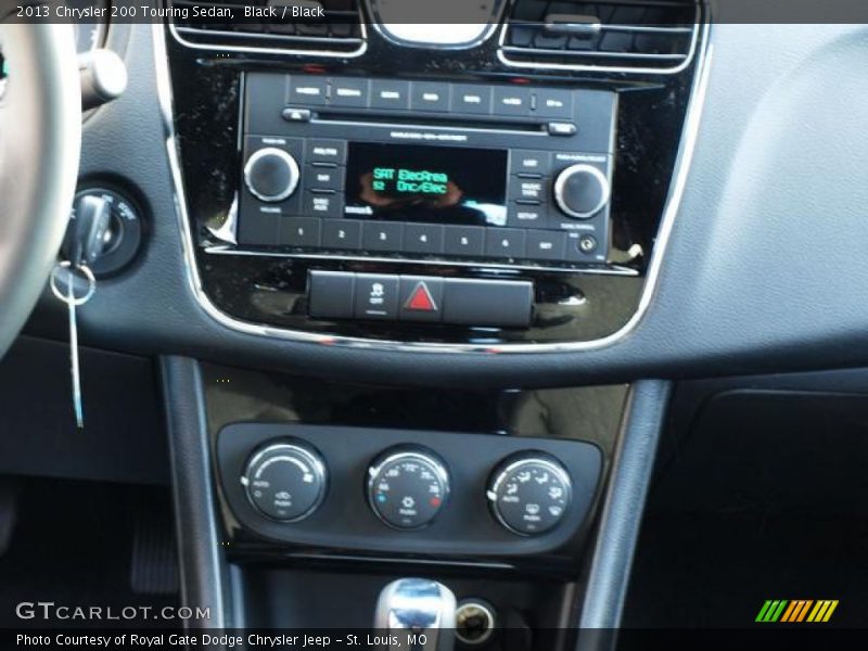 Black / Black 2013 Chrysler 200 Touring Sedan