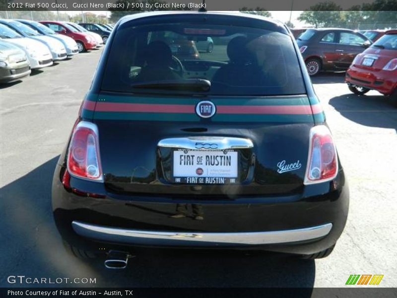 Gucci Nero (Black) / 500 by Gucci Nero (Black) 2012 Fiat 500 Gucci