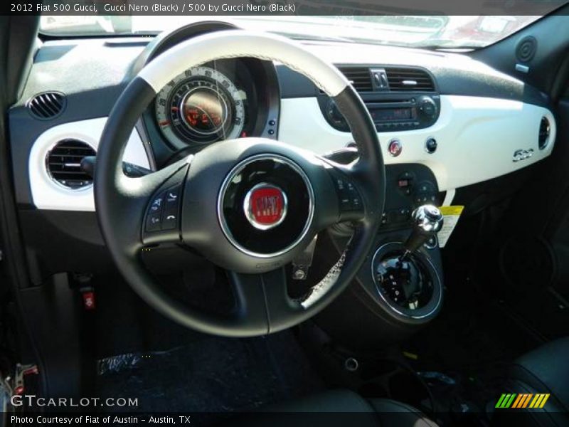 Dashboard of 2012 500 Gucci