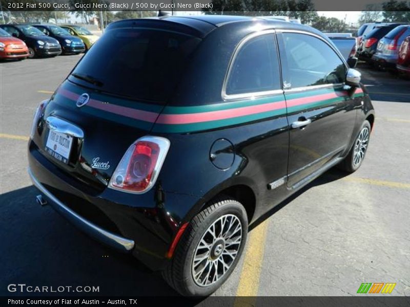 Gucci Nero (Black) / 500 by Gucci Nero (Black) 2012 Fiat 500 Gucci