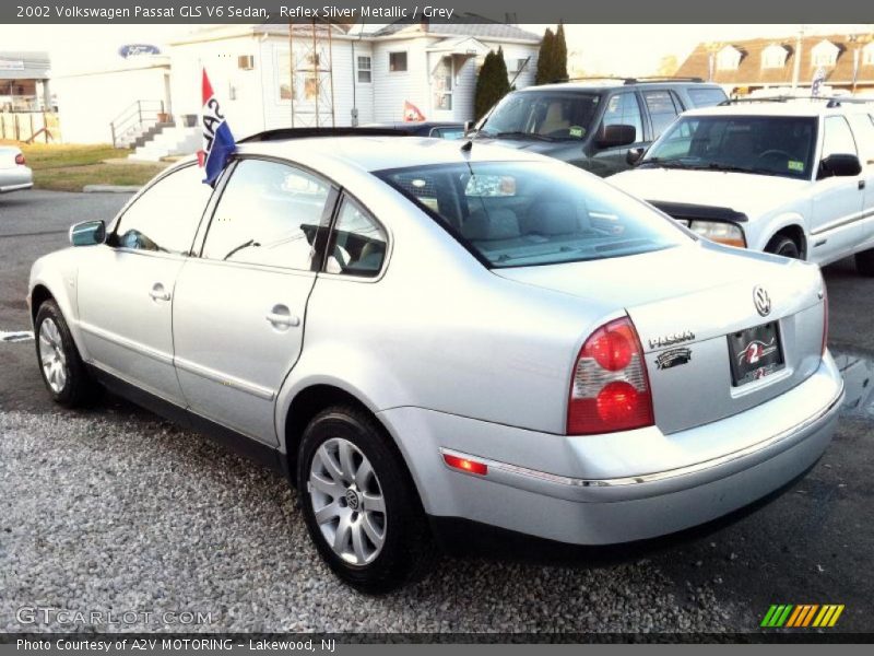 Reflex Silver Metallic / Grey 2002 Volkswagen Passat GLS V6 Sedan