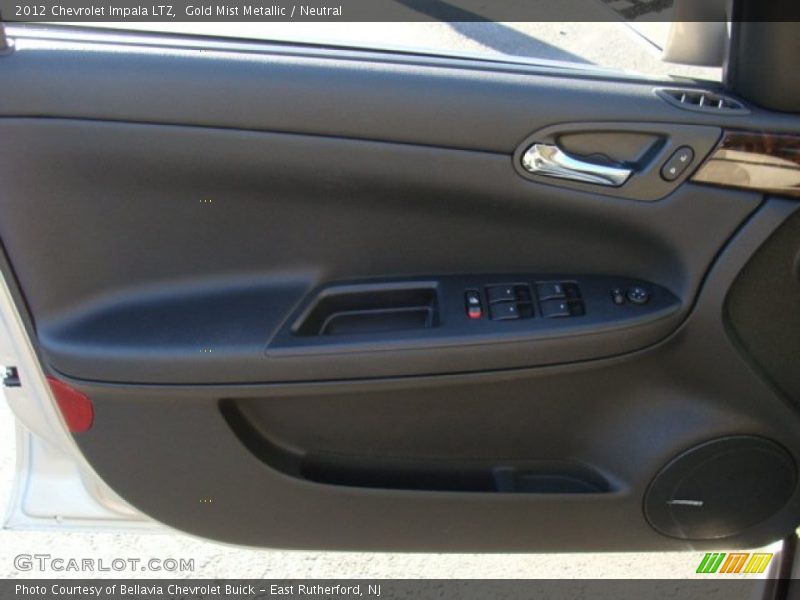Gold Mist Metallic / Neutral 2012 Chevrolet Impala LTZ