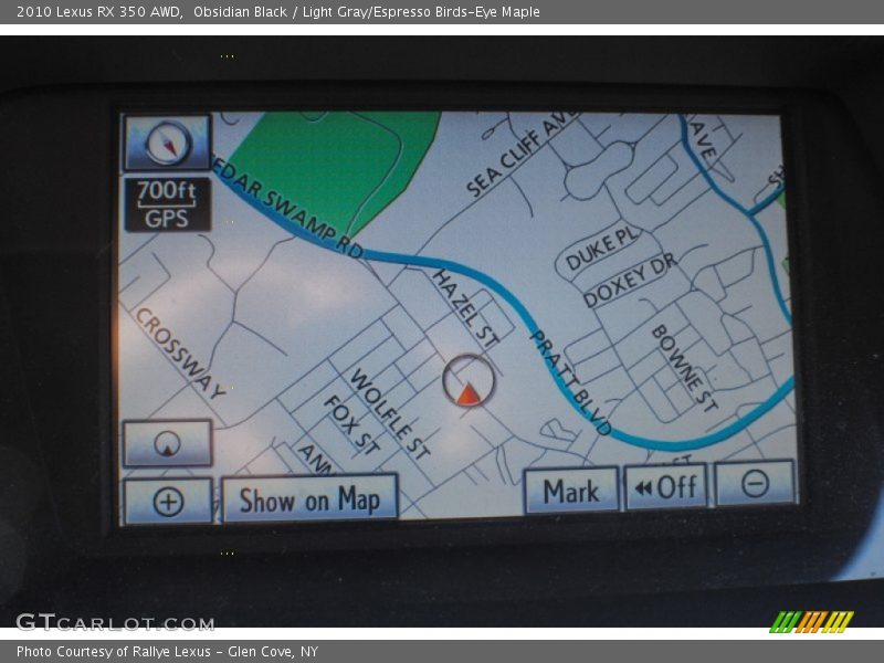 Obsidian Black / Light Gray/Espresso Birds-Eye Maple 2010 Lexus RX 350 AWD