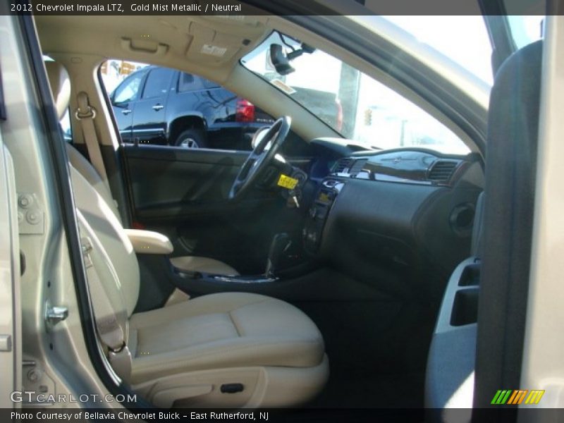Gold Mist Metallic / Neutral 2012 Chevrolet Impala LTZ