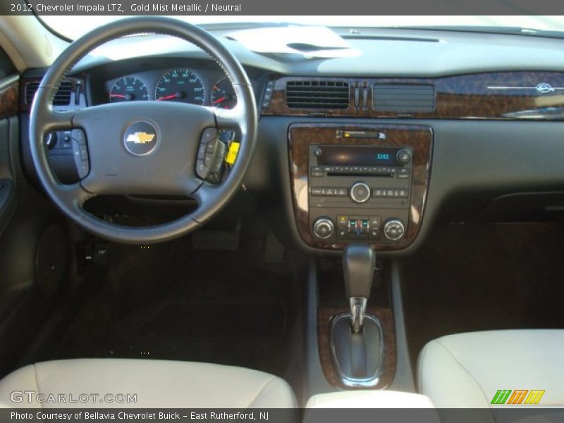Gold Mist Metallic / Neutral 2012 Chevrolet Impala LTZ