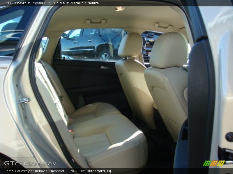 Gold Mist Metallic / Neutral 2012 Chevrolet Impala LTZ