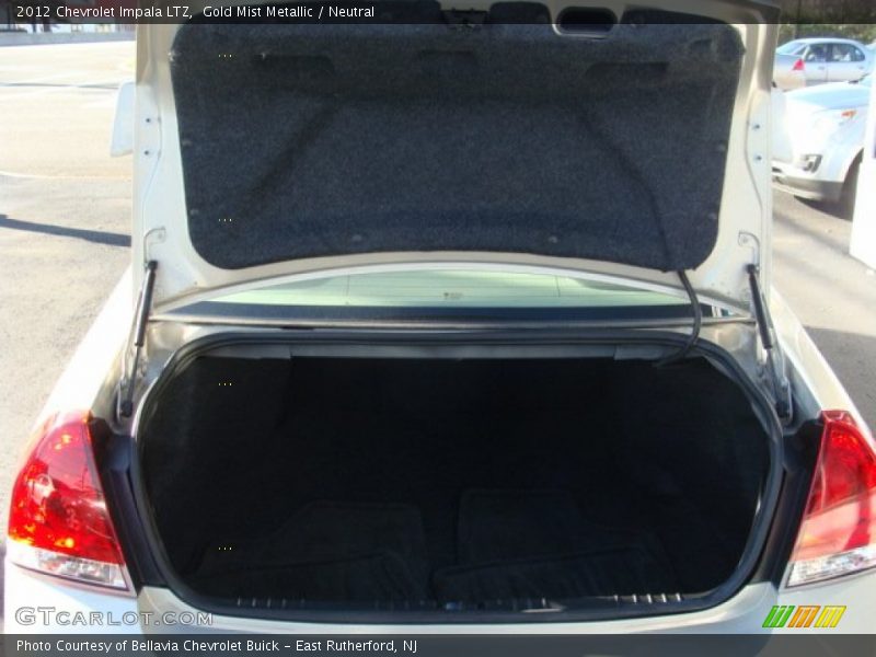 Gold Mist Metallic / Neutral 2012 Chevrolet Impala LTZ