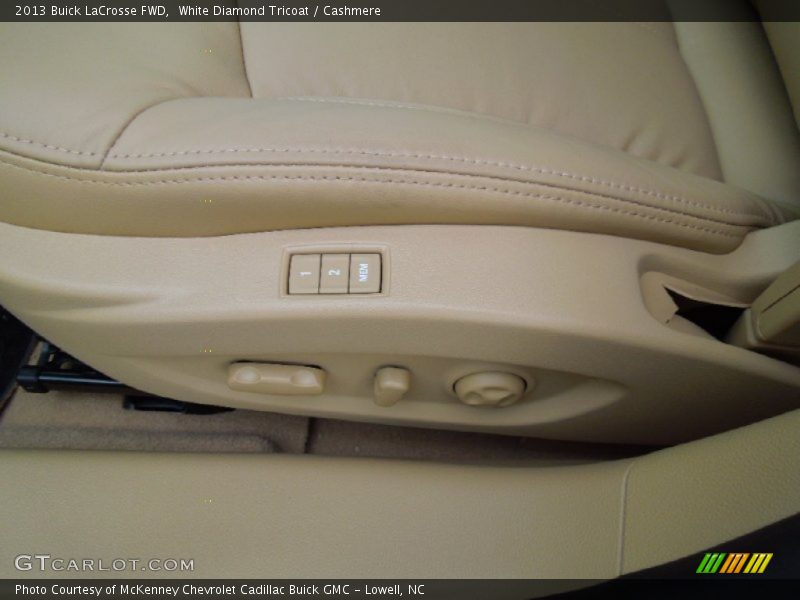 White Diamond Tricoat / Cashmere 2013 Buick LaCrosse FWD