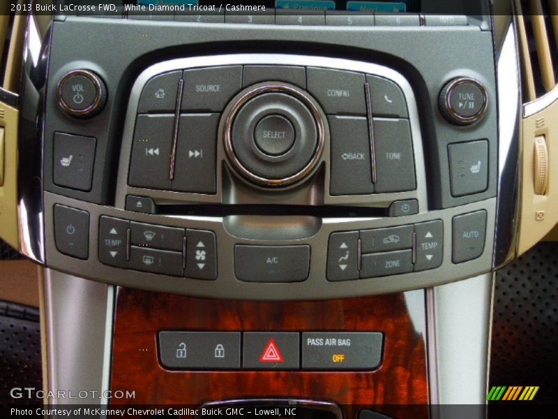 Controls of 2013 LaCrosse FWD