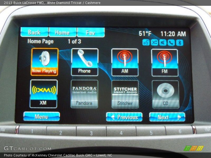 White Diamond Tricoat / Cashmere 2013 Buick LaCrosse FWD