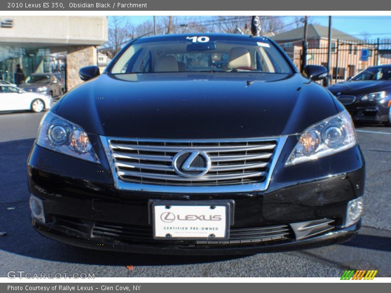 Obsidian Black / Parchment 2010 Lexus ES 350