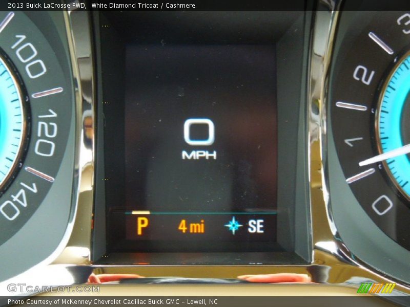 White Diamond Tricoat / Cashmere 2013 Buick LaCrosse FWD