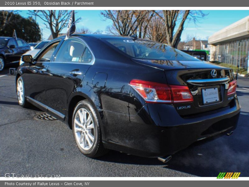Obsidian Black / Parchment 2010 Lexus ES 350