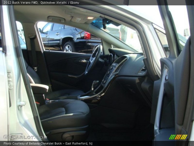 Quicksilver Metallic / Ebony 2012 Buick Verano FWD