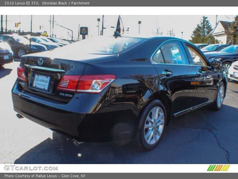 Obsidian Black / Parchment 2010 Lexus ES 350
