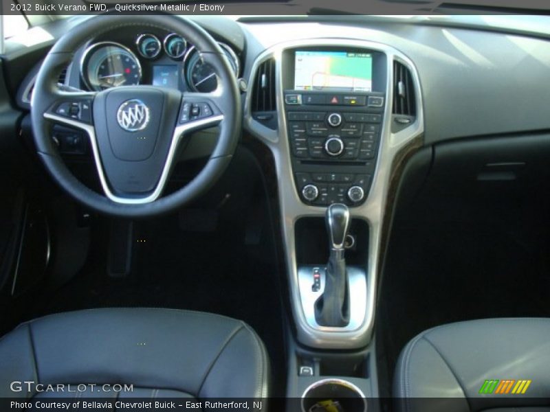 Quicksilver Metallic / Ebony 2012 Buick Verano FWD