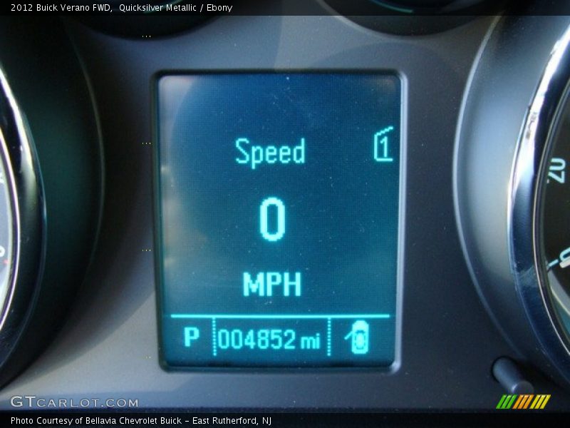 Quicksilver Metallic / Ebony 2012 Buick Verano FWD