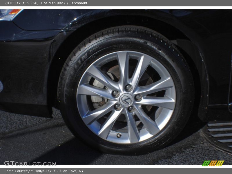 Obsidian Black / Parchment 2010 Lexus ES 350