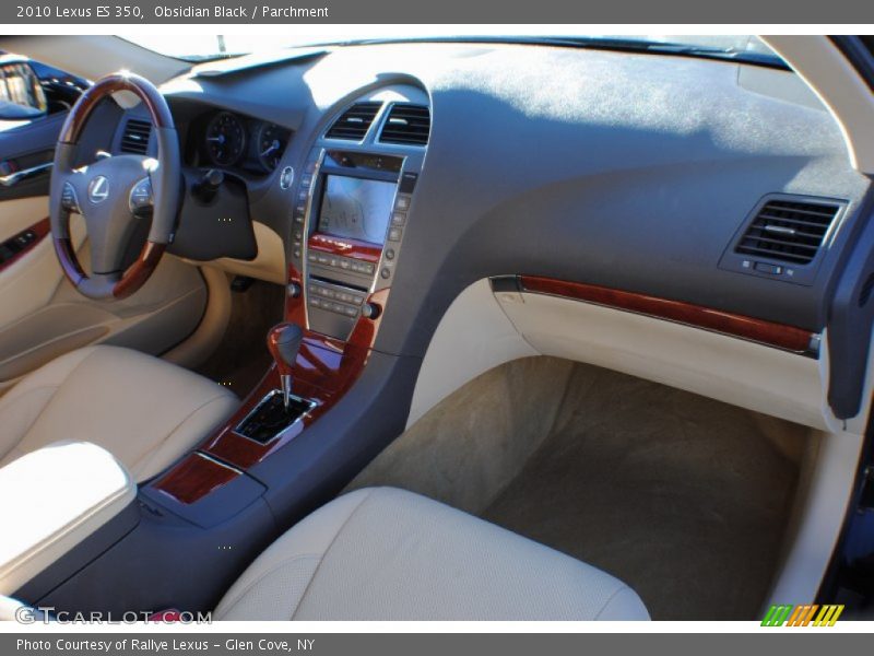 Obsidian Black / Parchment 2010 Lexus ES 350
