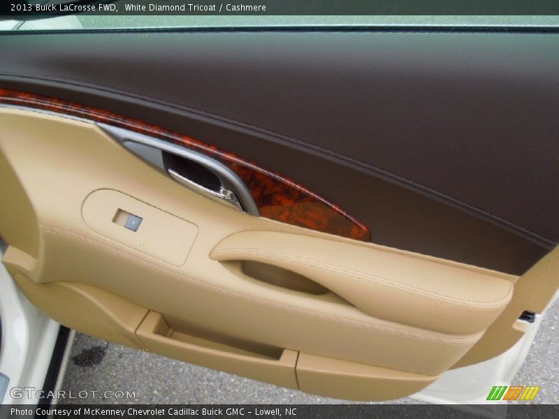 White Diamond Tricoat / Cashmere 2013 Buick LaCrosse FWD