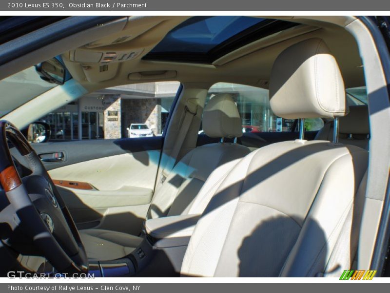Obsidian Black / Parchment 2010 Lexus ES 350
