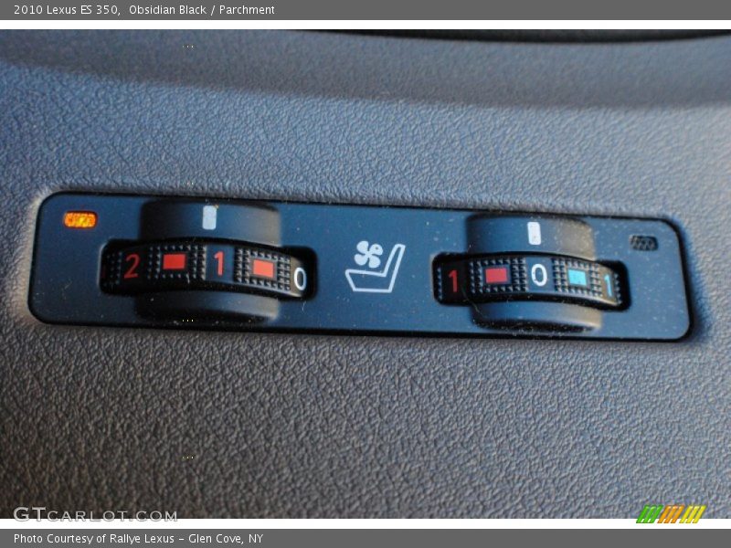 Obsidian Black / Parchment 2010 Lexus ES 350