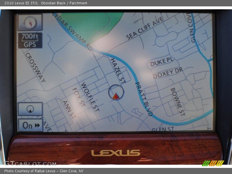 Obsidian Black / Parchment 2010 Lexus ES 350