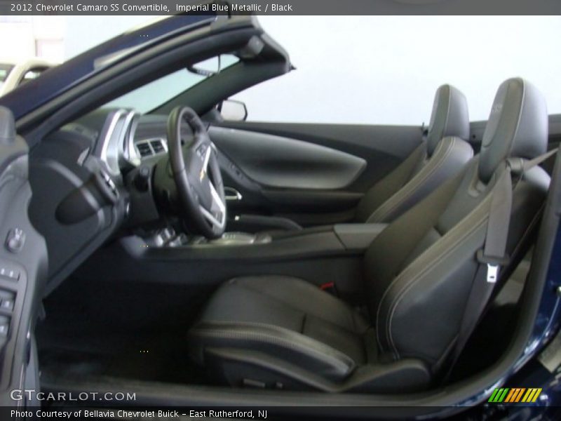 Imperial Blue Metallic / Black 2012 Chevrolet Camaro SS Convertible