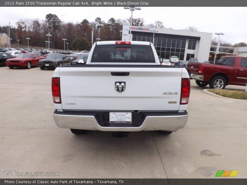 Bright White / Black/Diesel Gray 2013 Ram 1500 Tradesman Regular Cab 4x4