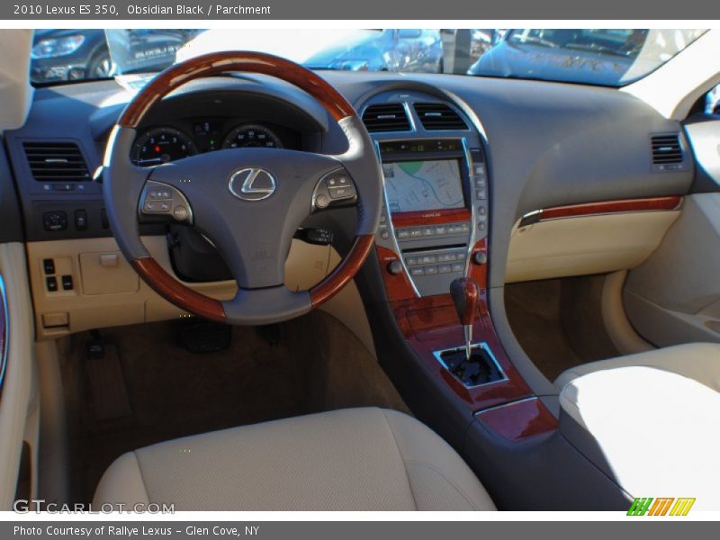 Obsidian Black / Parchment 2010 Lexus ES 350