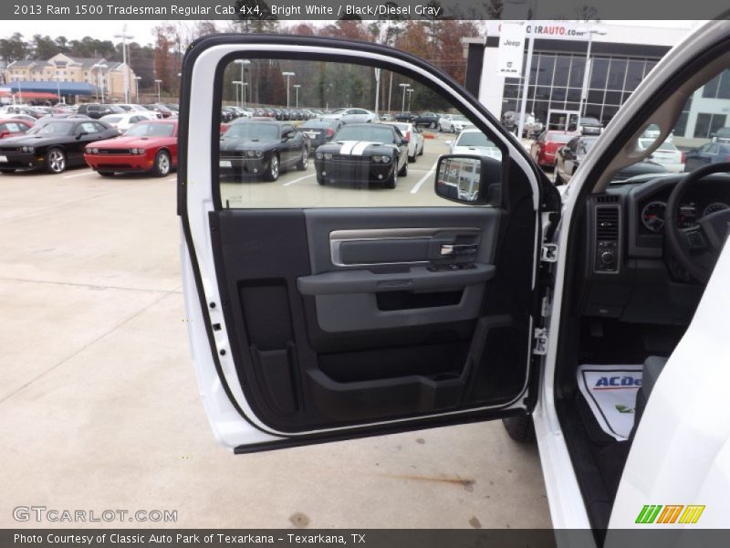 Bright White / Black/Diesel Gray 2013 Ram 1500 Tradesman Regular Cab 4x4