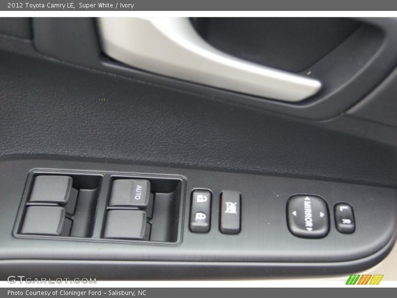 Super White / Ivory 2012 Toyota Camry LE