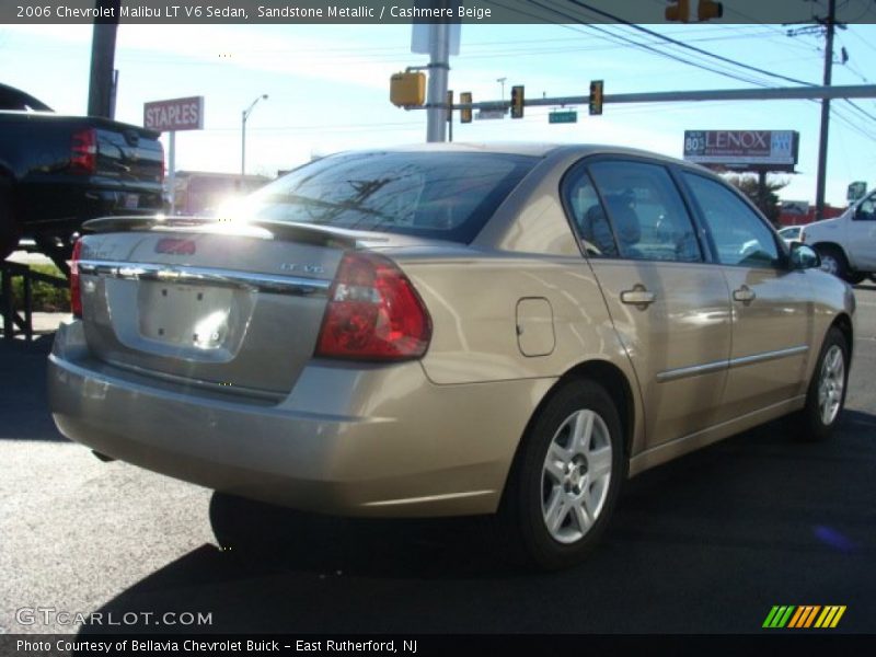 Sandstone Metallic / Cashmere Beige 2006 Chevrolet Malibu LT V6 Sedan