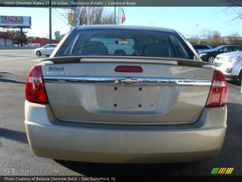 Sandstone Metallic / Cashmere Beige 2006 Chevrolet Malibu LT V6 Sedan