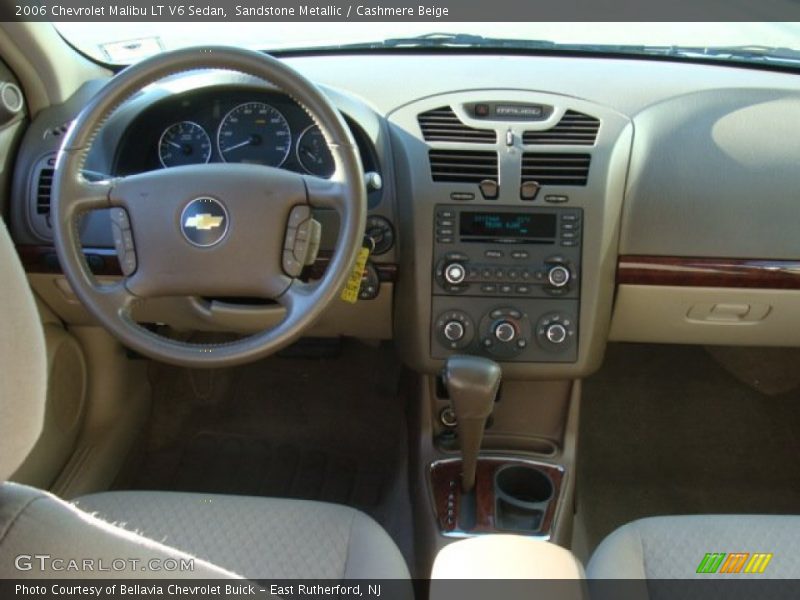 Sandstone Metallic / Cashmere Beige 2006 Chevrolet Malibu LT V6 Sedan