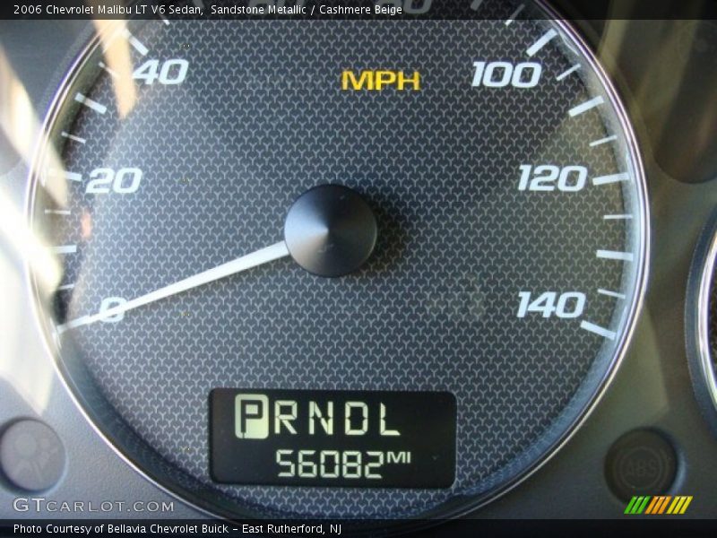 Sandstone Metallic / Cashmere Beige 2006 Chevrolet Malibu LT V6 Sedan