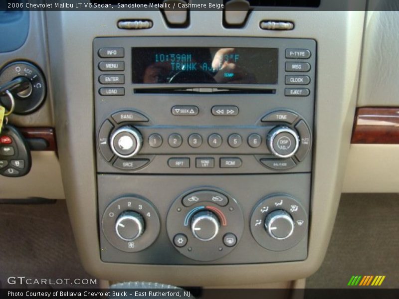 Sandstone Metallic / Cashmere Beige 2006 Chevrolet Malibu LT V6 Sedan