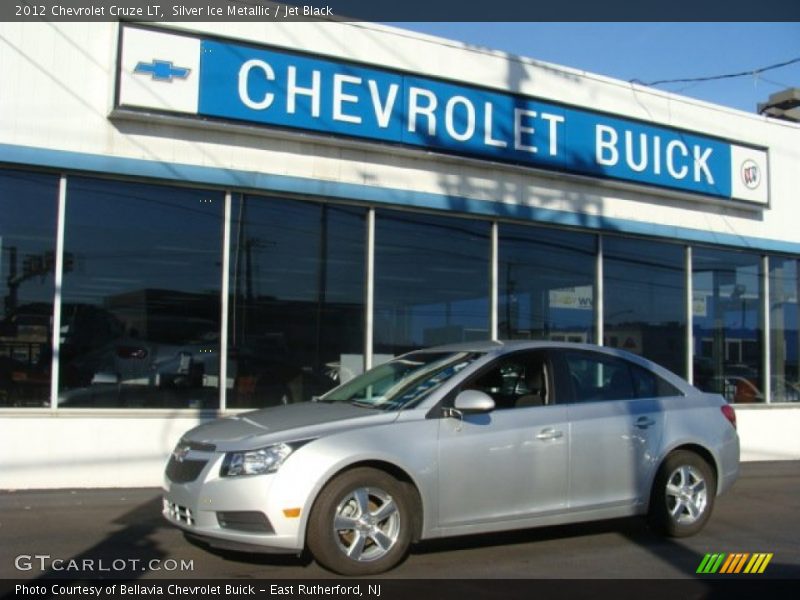 Silver Ice Metallic / Jet Black 2012 Chevrolet Cruze LT