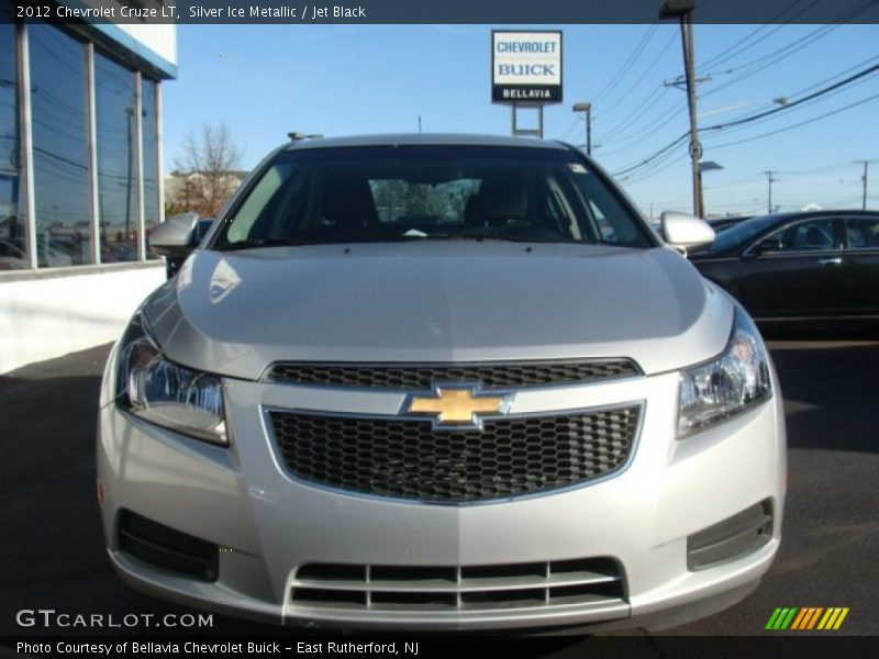 Silver Ice Metallic / Jet Black 2012 Chevrolet Cruze LT
