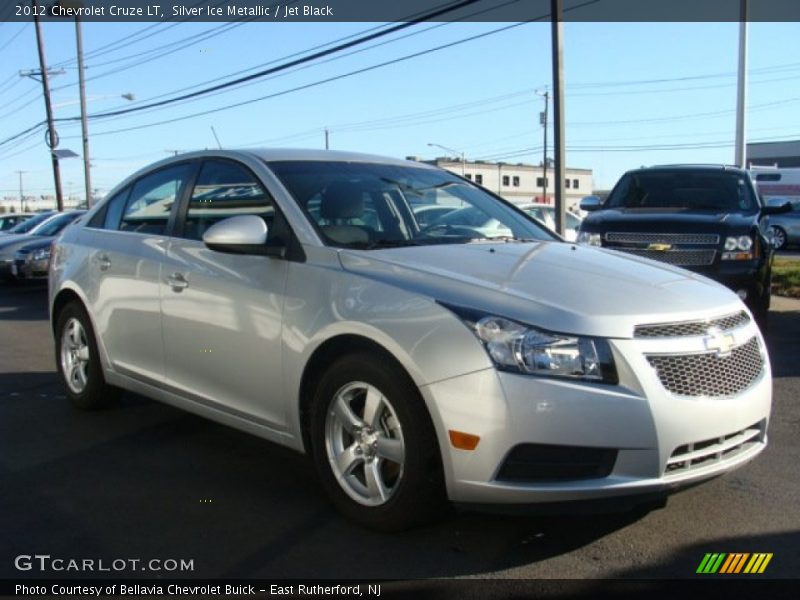 Silver Ice Metallic / Jet Black 2012 Chevrolet Cruze LT