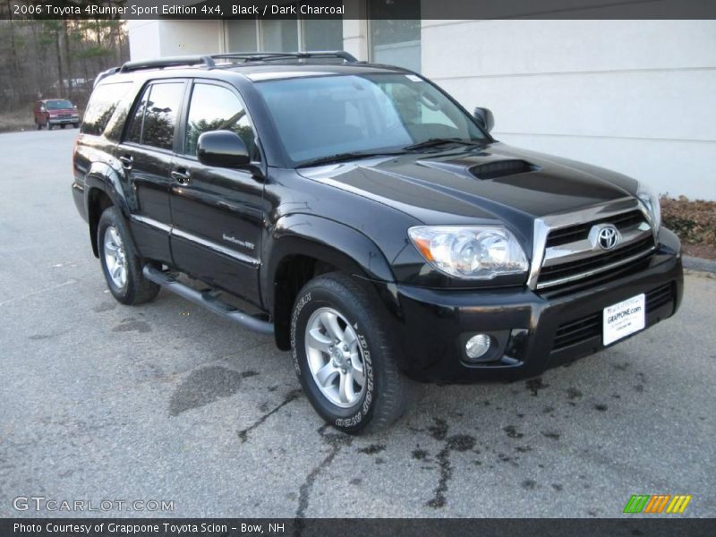 Black / Dark Charcoal 2006 Toyota 4Runner Sport Edition 4x4