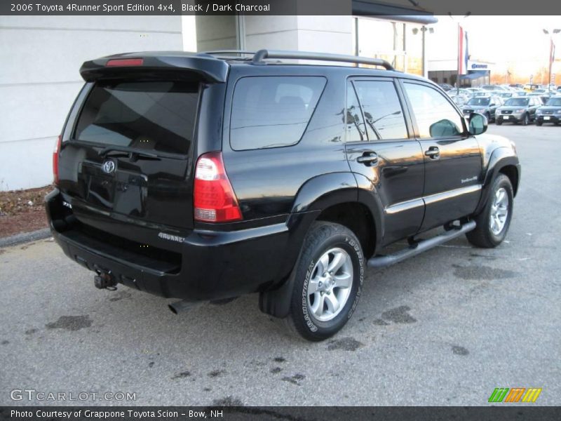 Black / Dark Charcoal 2006 Toyota 4Runner Sport Edition 4x4