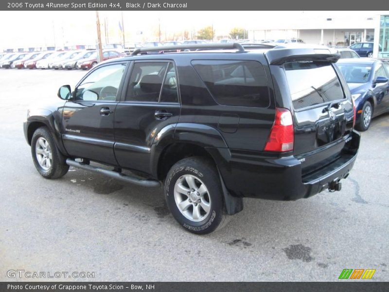 Black / Dark Charcoal 2006 Toyota 4Runner Sport Edition 4x4