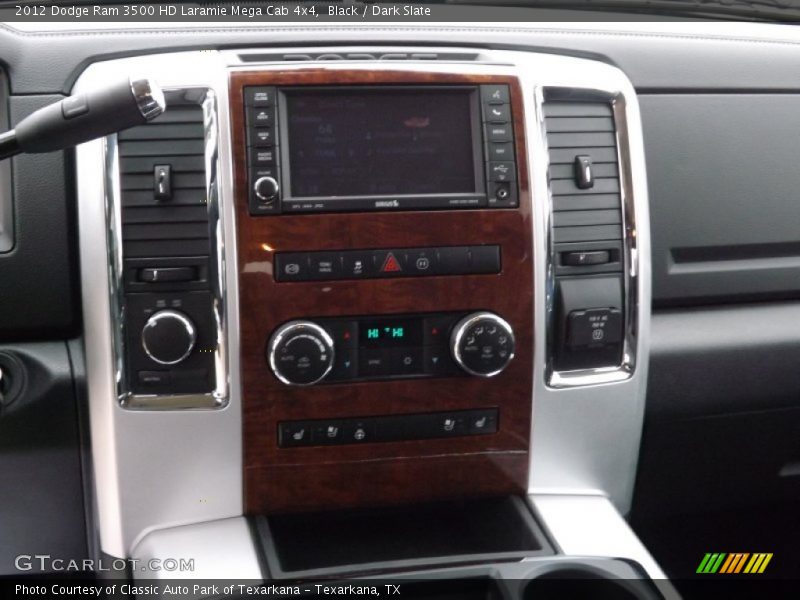 Black / Dark Slate 2012 Dodge Ram 3500 HD Laramie Mega Cab 4x4