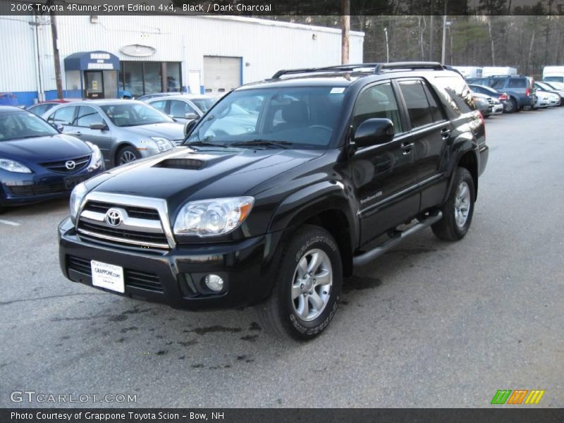 Black / Dark Charcoal 2006 Toyota 4Runner Sport Edition 4x4