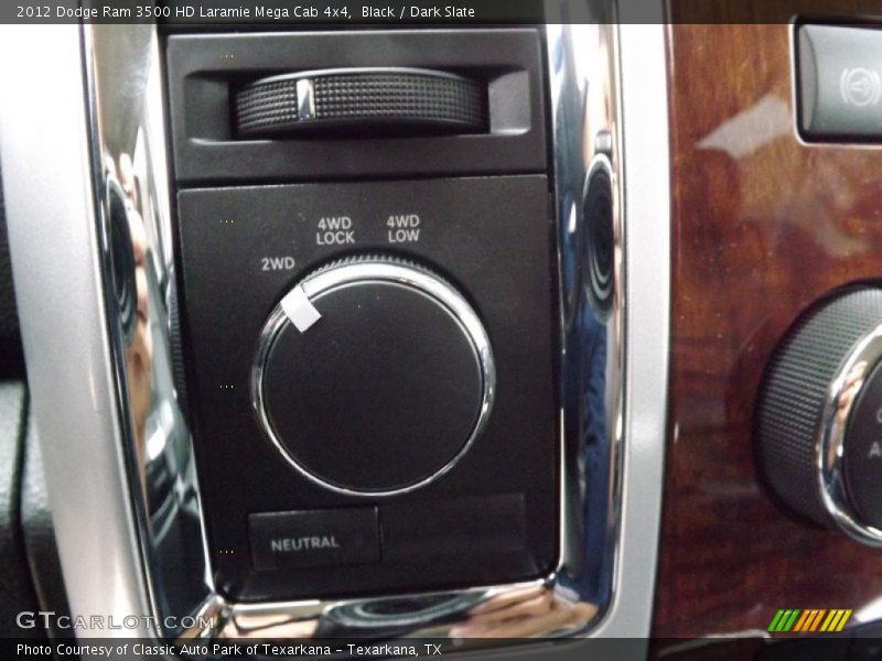 Black / Dark Slate 2012 Dodge Ram 3500 HD Laramie Mega Cab 4x4